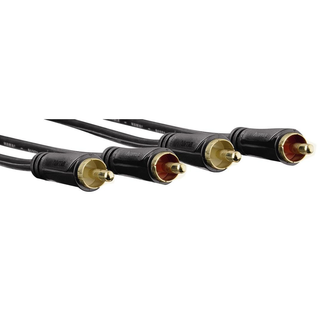 Hama KABEL AUDIO HAMA 2xCINCH - 2xCINCH 1,5M TECHLINE new#