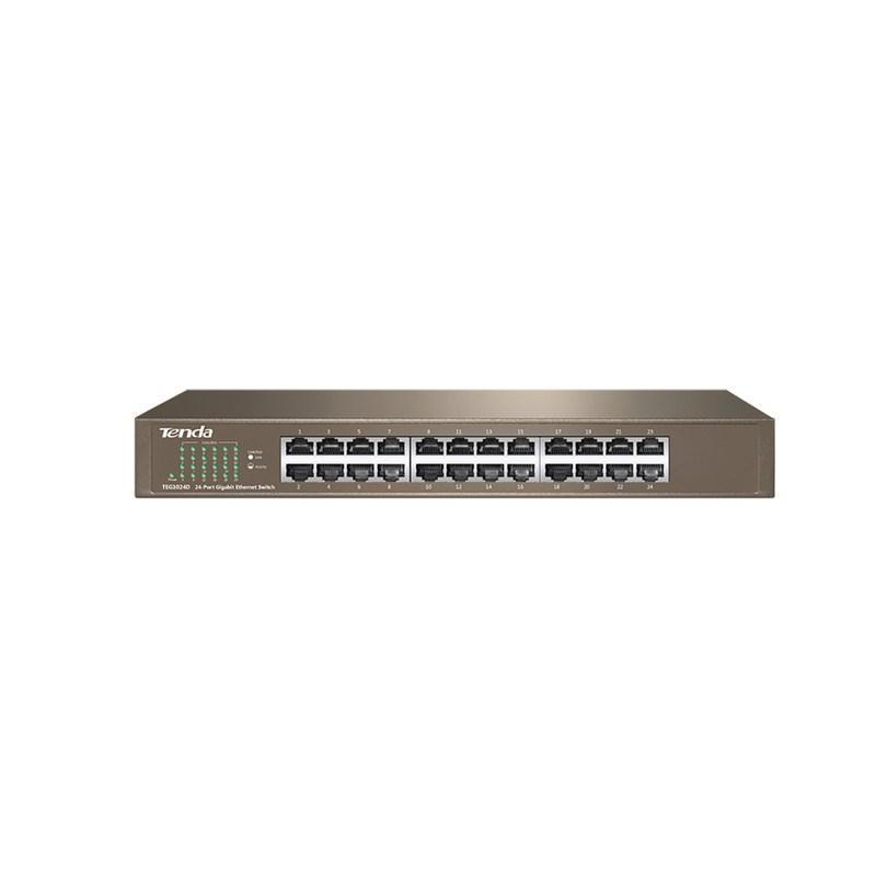 Tenda TEG 1024D 24-portowy Gigabitowy RJ45 10/100/1000 Mb/s