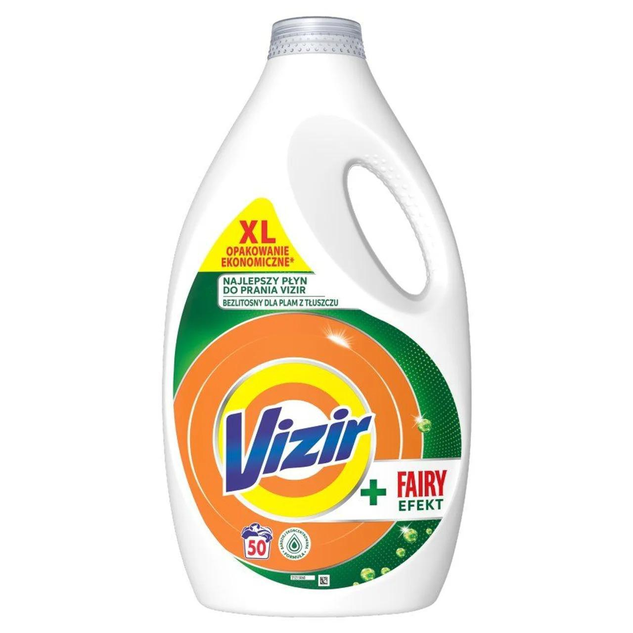 Vizir Płyn do prania koloru + Fairy Effect 2250 ml 50 prań