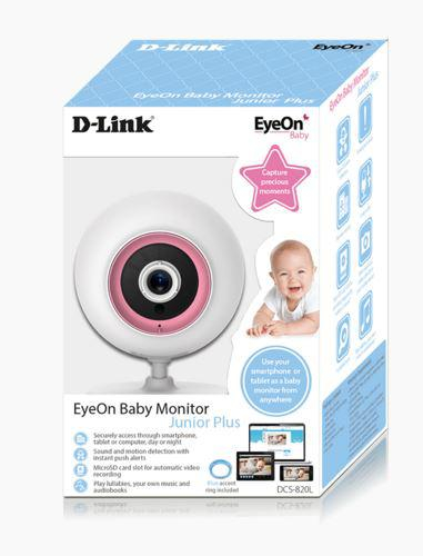 D-Link Niania ele. z kamerą EyeOn Baby Junior+ DCS-820L