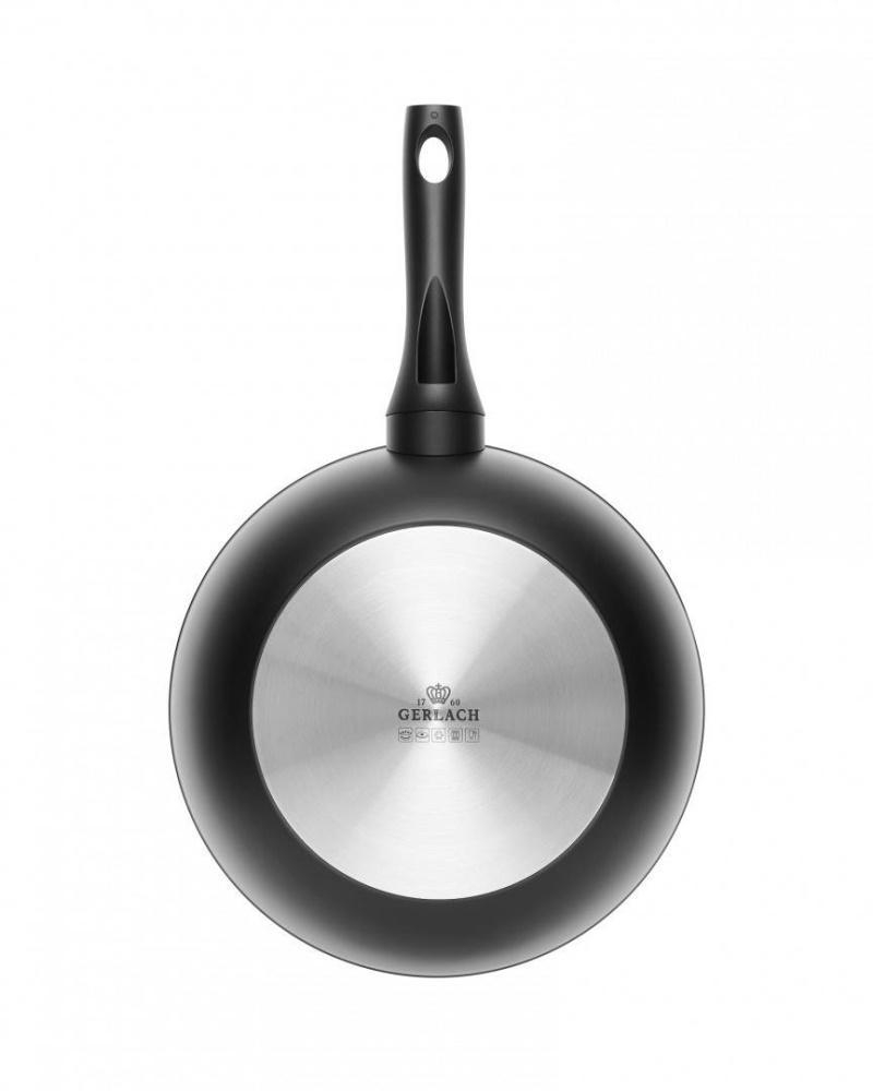 Gerlach Patelnia WOK Granitex 28cm