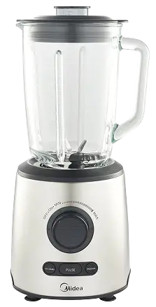 Midea MIDEA Blender kielichowy szklany 1000W MJ-BL5001AW2