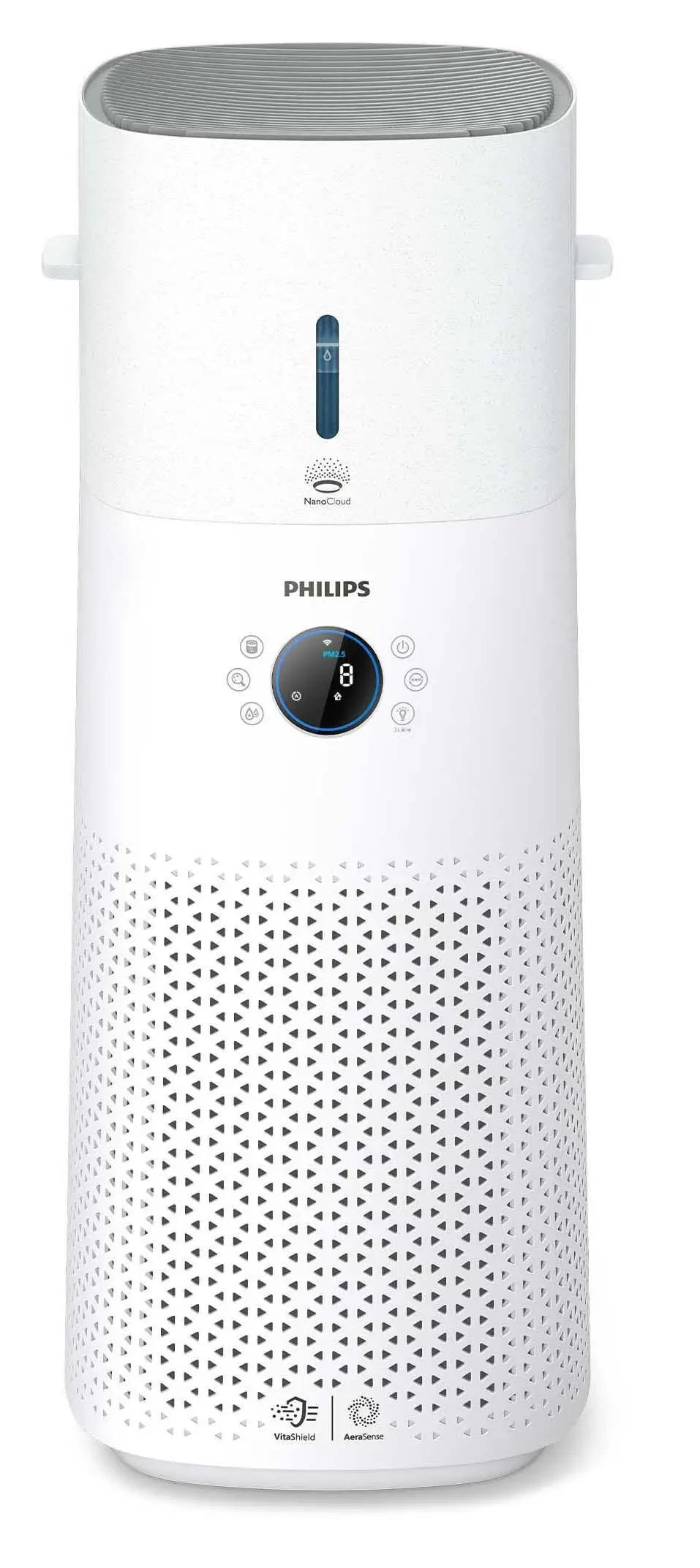 Philips AC3737/10 Oczyszczacz powietrza Air Combi S3000, biały, wers