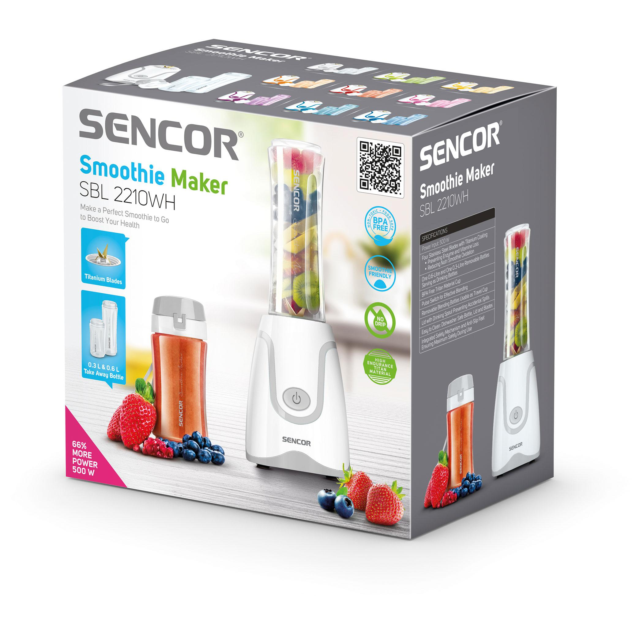 Moc 500 W - Sencor SBL 2210WHE
