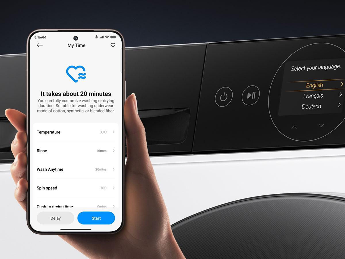 Xiaomi PRALKO-SUSZARKA XIAOMI WD090MJA11EU