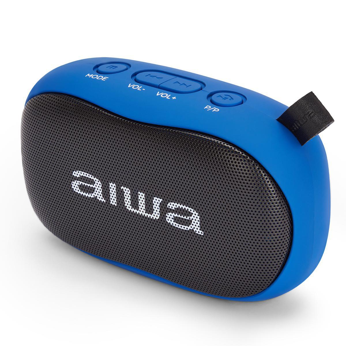 AIWA GŁOŚNIK BT AIWA BS-110BL Niebieski