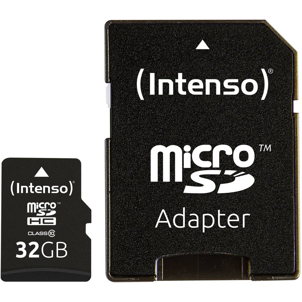 Intenso microSD 32GB Class10 + adapter SD