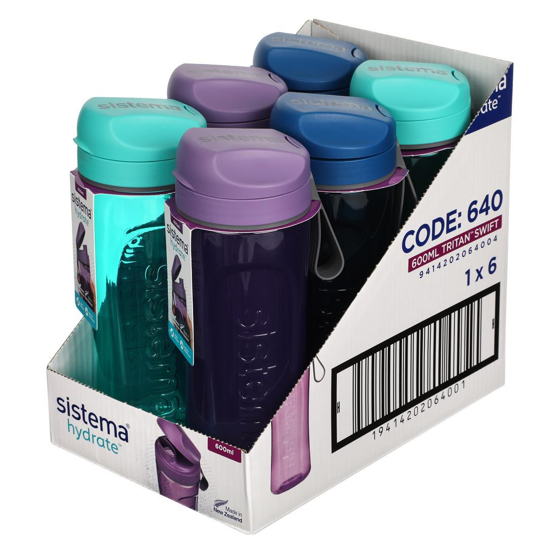 SISTEMA Butelka TRITAN Swift Bottle 600 ml (640)