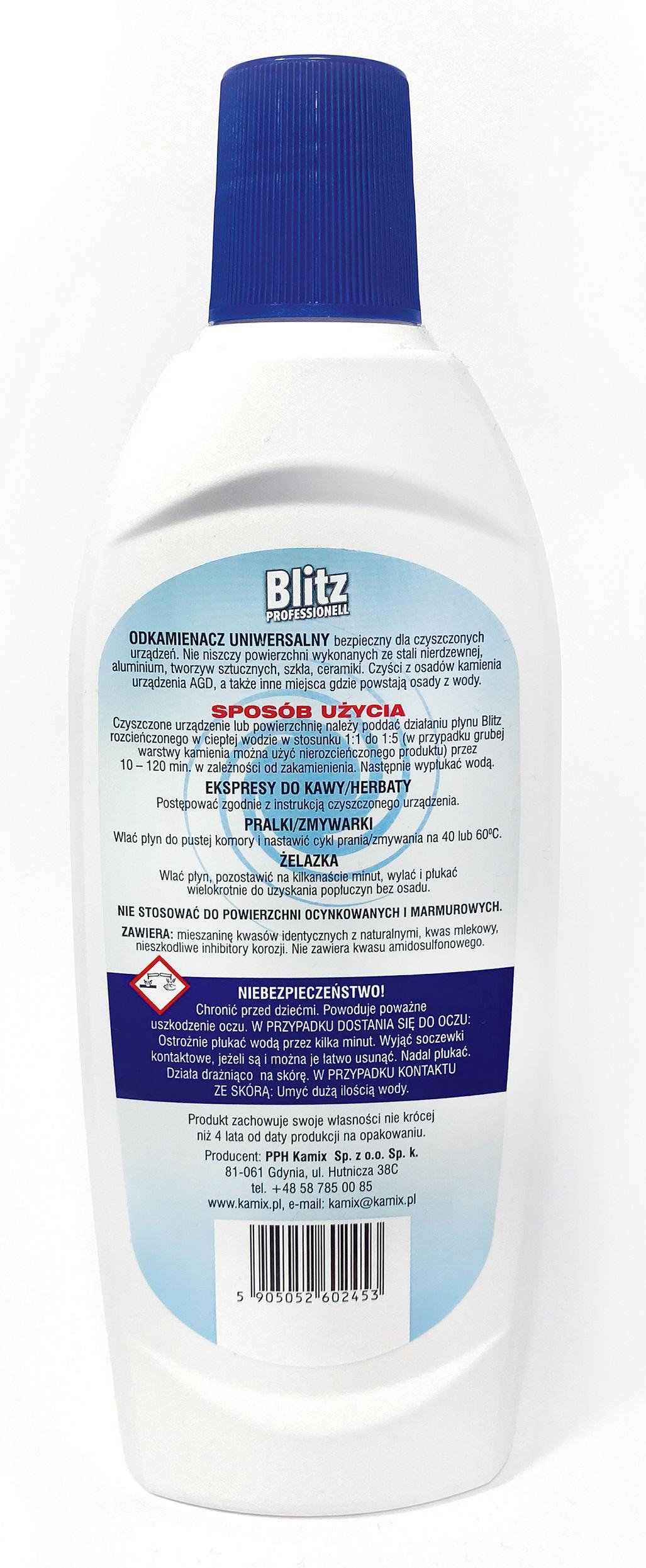NEOTECH2 BLITZ ODKAMIENIACZ UNIWERSALNY 500 ml