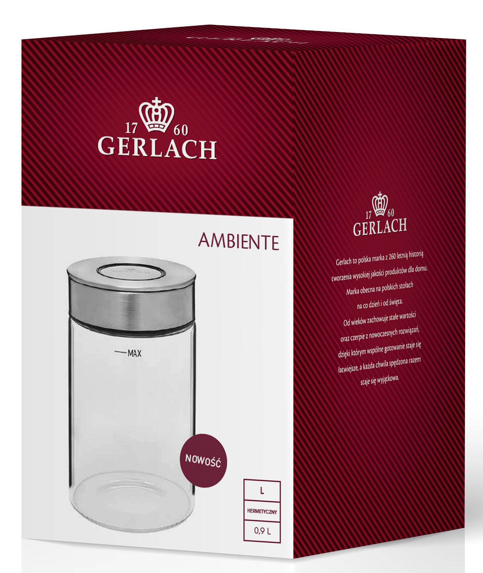 Gerlach Pojemnik AMBIENTE L (0,9 l)