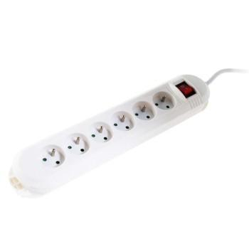 Hama HAMA COMFORT 6GN, 3M (BIAŁA) + WYŁĄCZNIK #