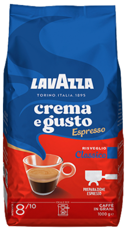 Lavazza Kawa ziarnista LAVAZZA Crema e Gusto 1kg