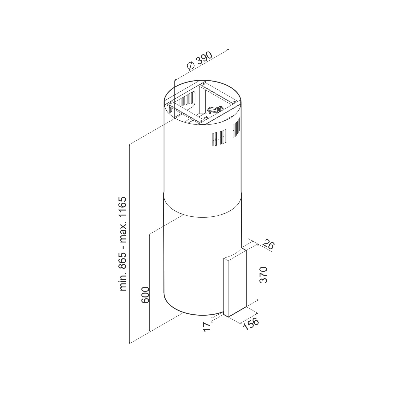 VDB TUBE IX Glass