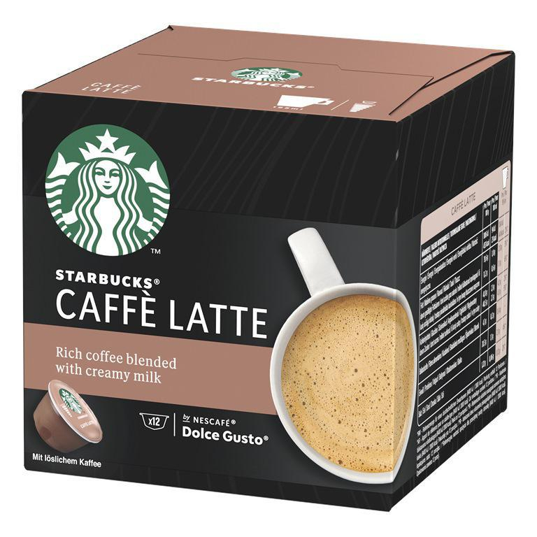 STARBUCKS Kawa kapsułkowa STARBUCKS CAFFE LATTE do Dolce Gusto
