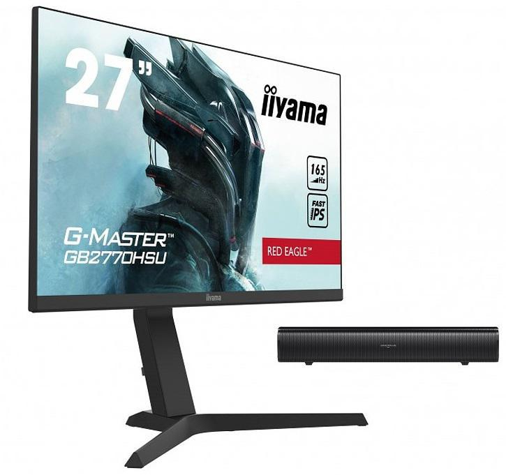 iiyama GB2770HSU-B1 + soundbar creative
