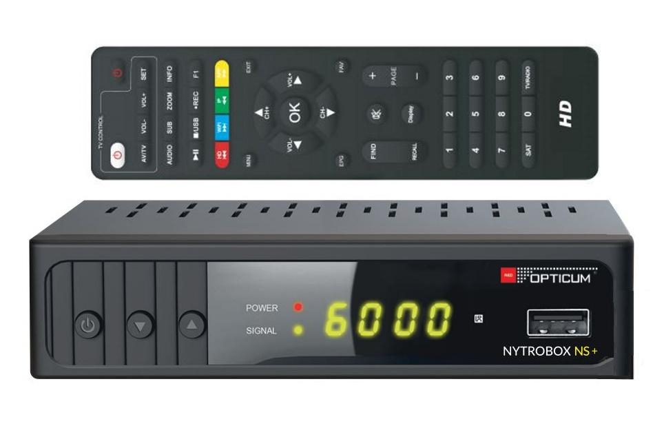 OPTICUM TUNER DVB-T2 OPTICUM RED NYTROBOX NS PLUS