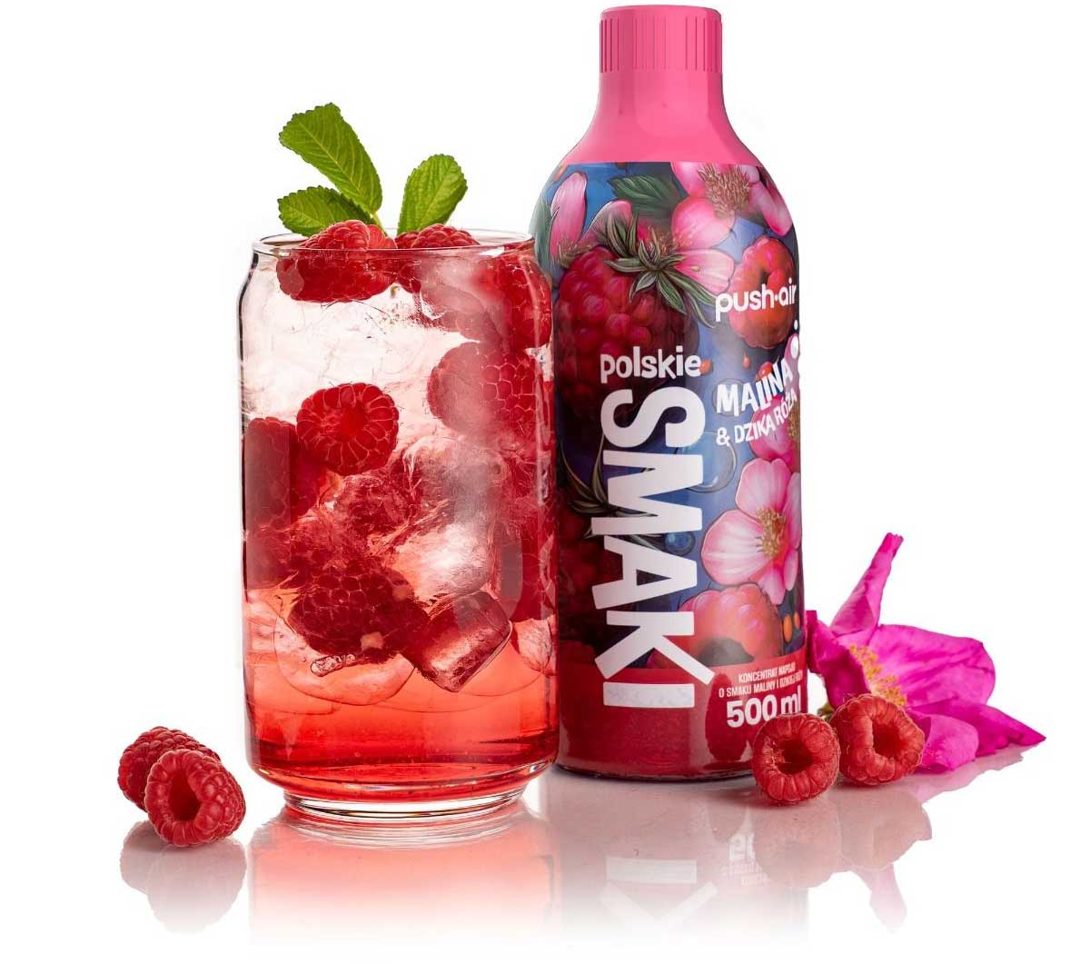 Dafi KONCENTRAT NAPOJU MALINA I DZIKA RÓŻA  500ML