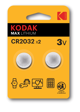 Kodak CR2032 (2 pack)