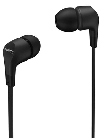 Philips SŁUCHAWKI DOUSZNE PHILIPS TAE1105BK Czarne