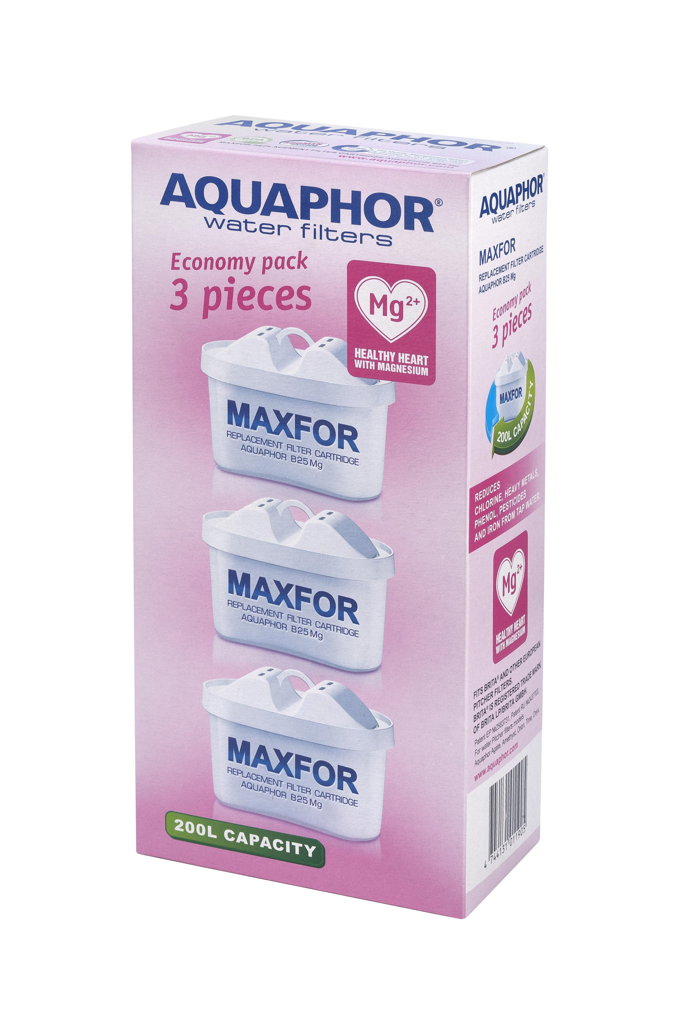 AQUAPHOR Wkład magnezowy B100-25 Maxfor Mg 3 szt.