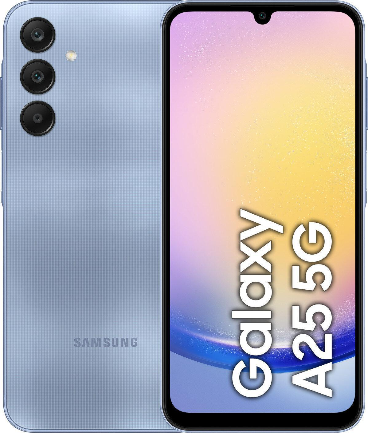 Samsung SMARTFON SAMSUNG Galaxy A25 5G 6/128GB Niebieski (A256B)