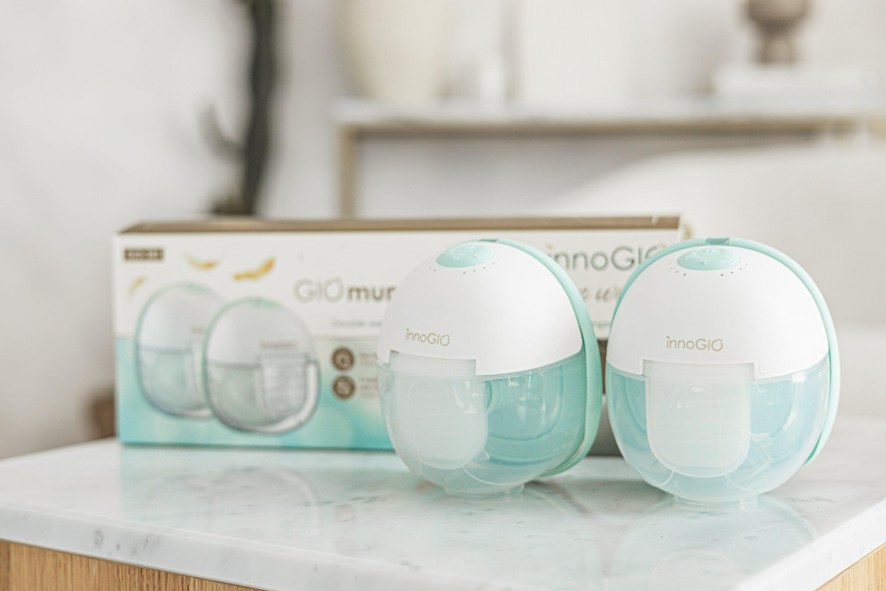 InnoGIO GIOmum Line Premium Warm- Podwójny Elektryczny laktator musz