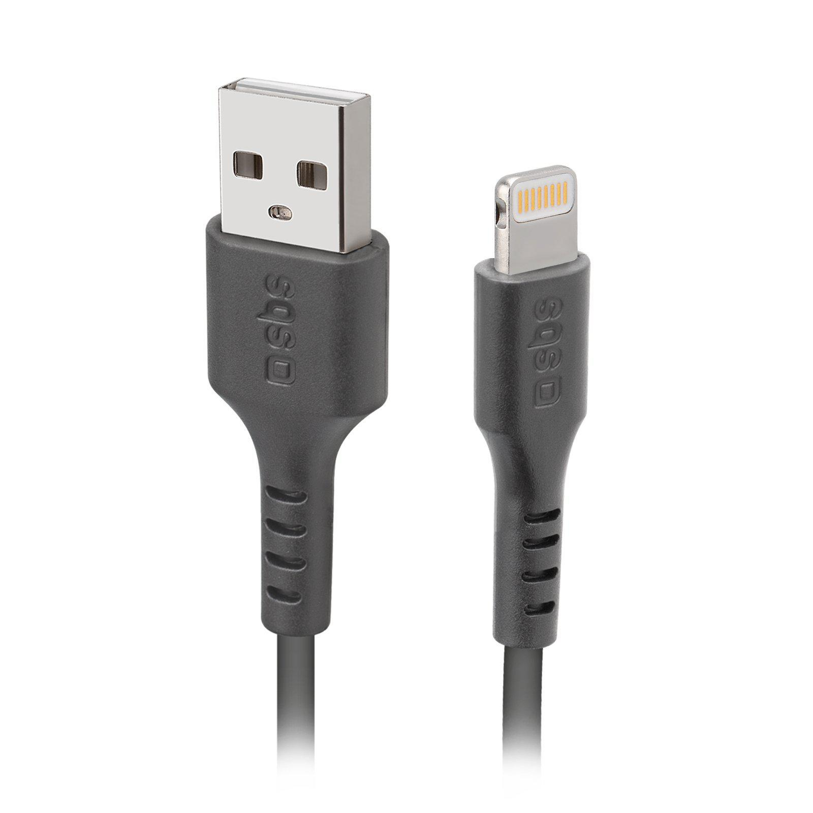 SBS KABEL USB-LIGHTNING MFI SBS 1m Czarny #