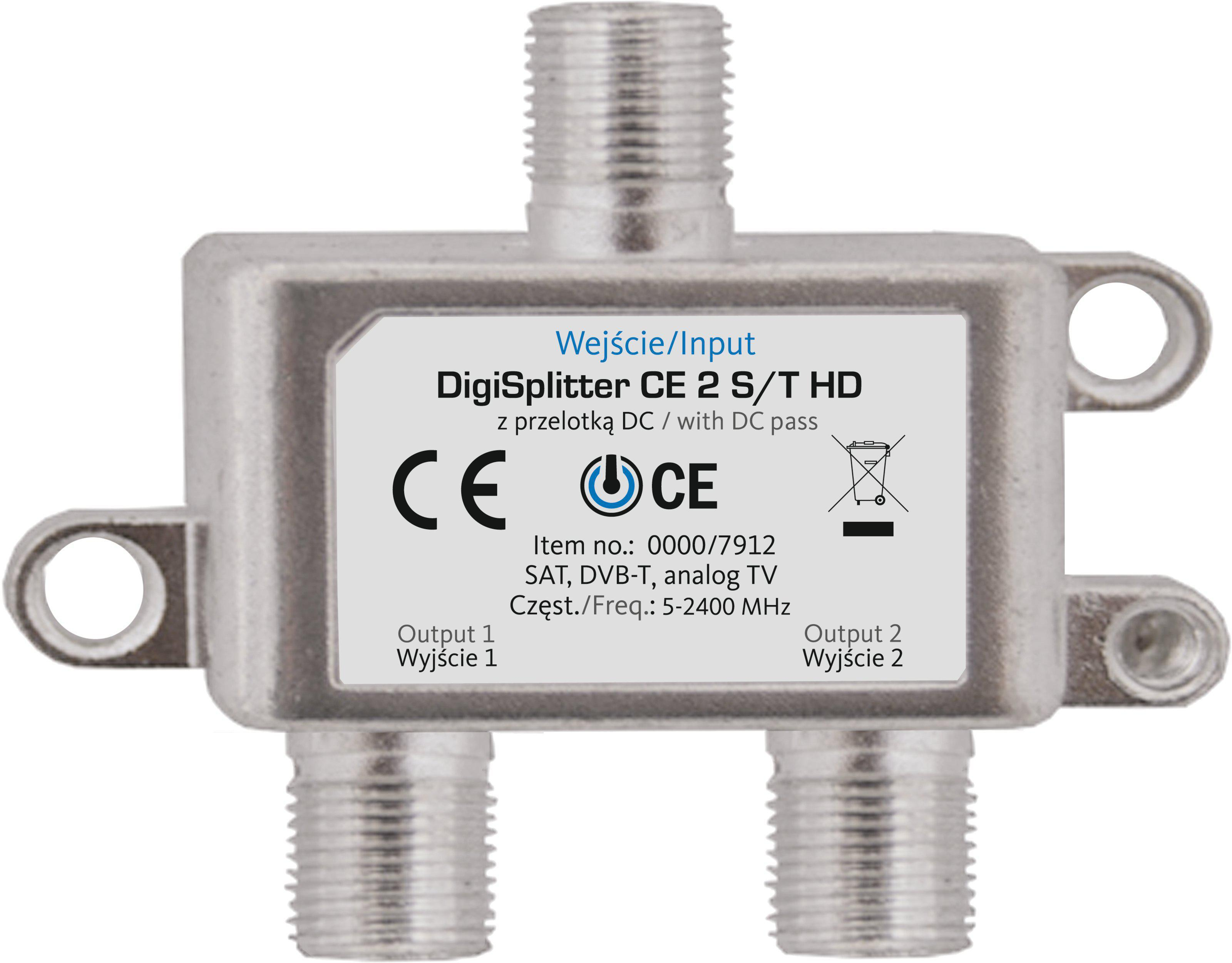 TechniSat Rozdzielacz DIGISPLITTER CE 2 HD