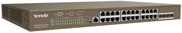 Tenda TEG5328P-24-410W PoE 24-porty 410W