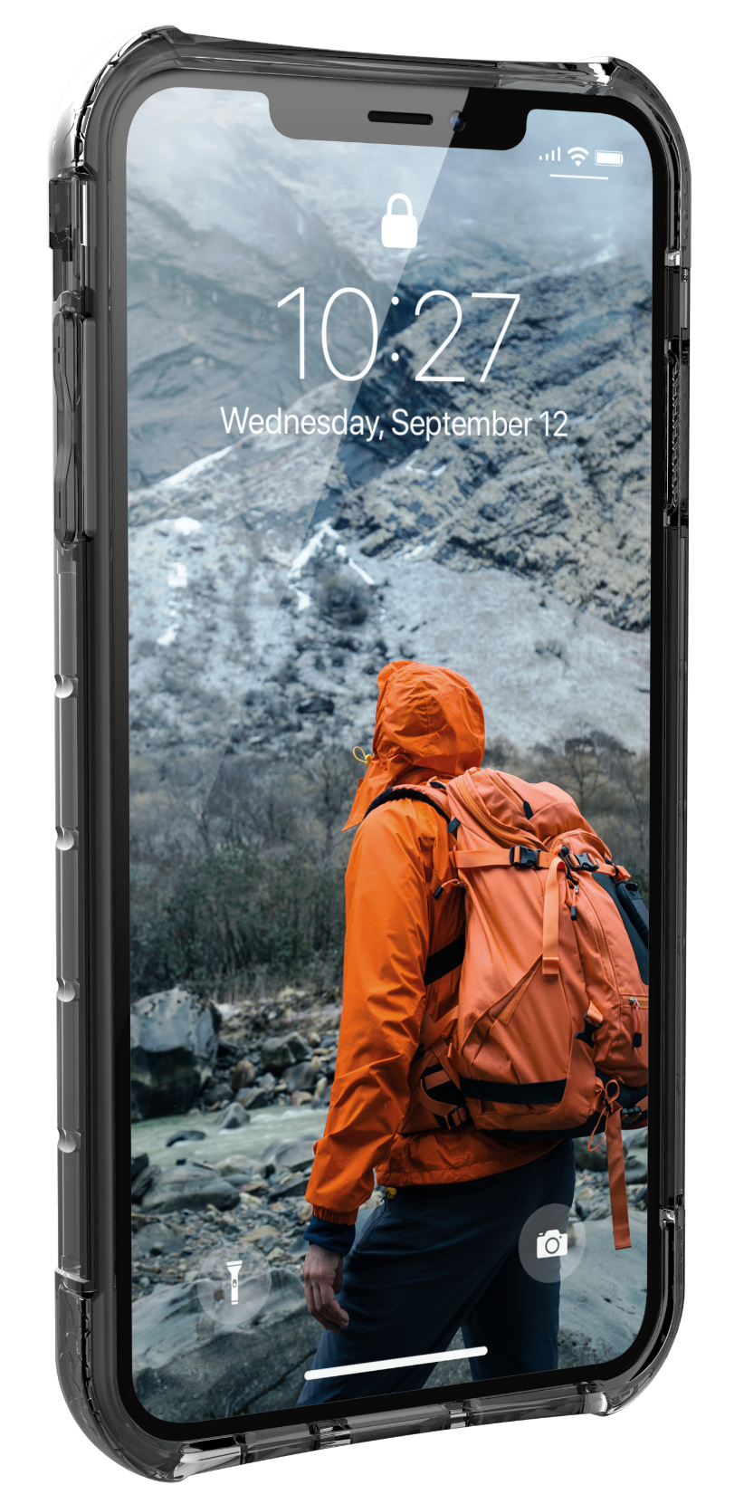 UAG ETUI UAG Plyo obudowa ochronna do iPhone Xs Max (czarna przezroczysta)