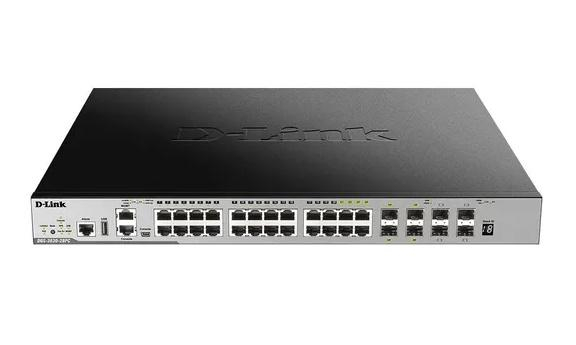 D-Link DGS-3630-28PC/SI 20GE 2xSFP 2xSFP+