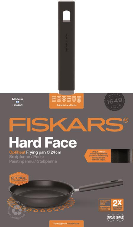 Fiskars Patelnia 24 cm HARD FACE OH (1052236)