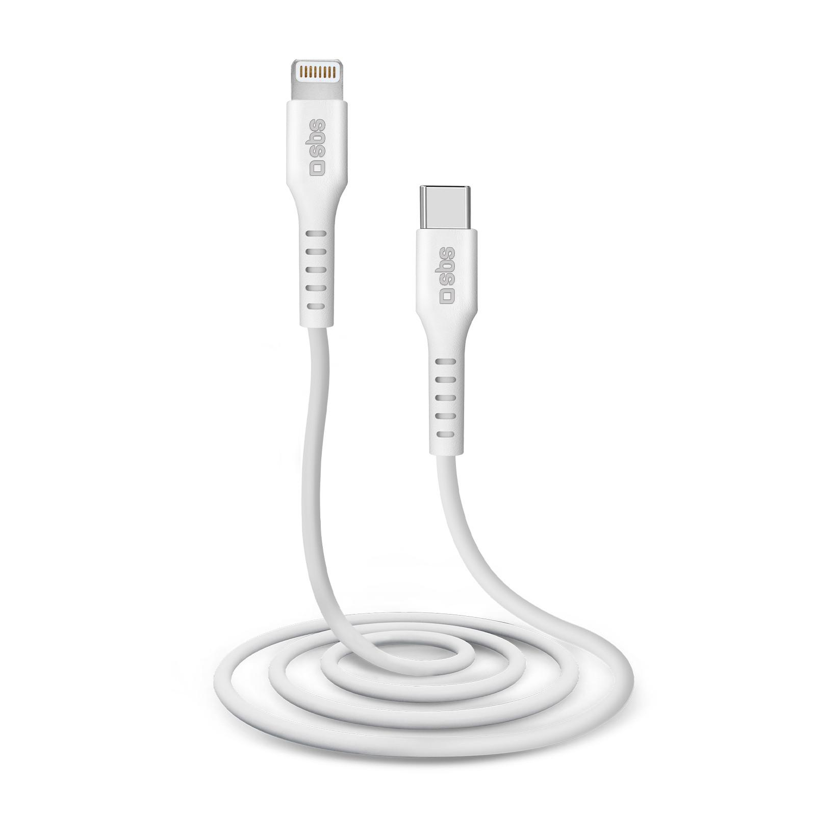 SBS Kabel USB-C - Lightning MFI SBS 1m biały
