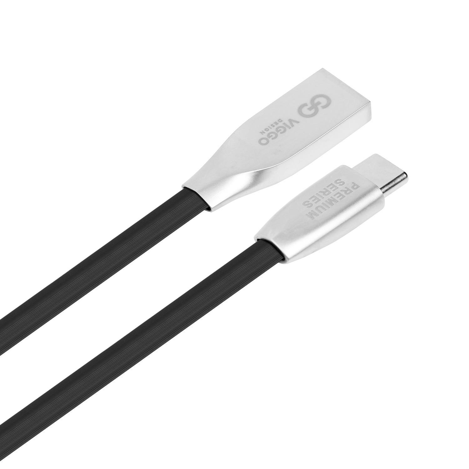 VIGGO DESIGN Kabel USB - USB-C VIGGO 1m Czarny