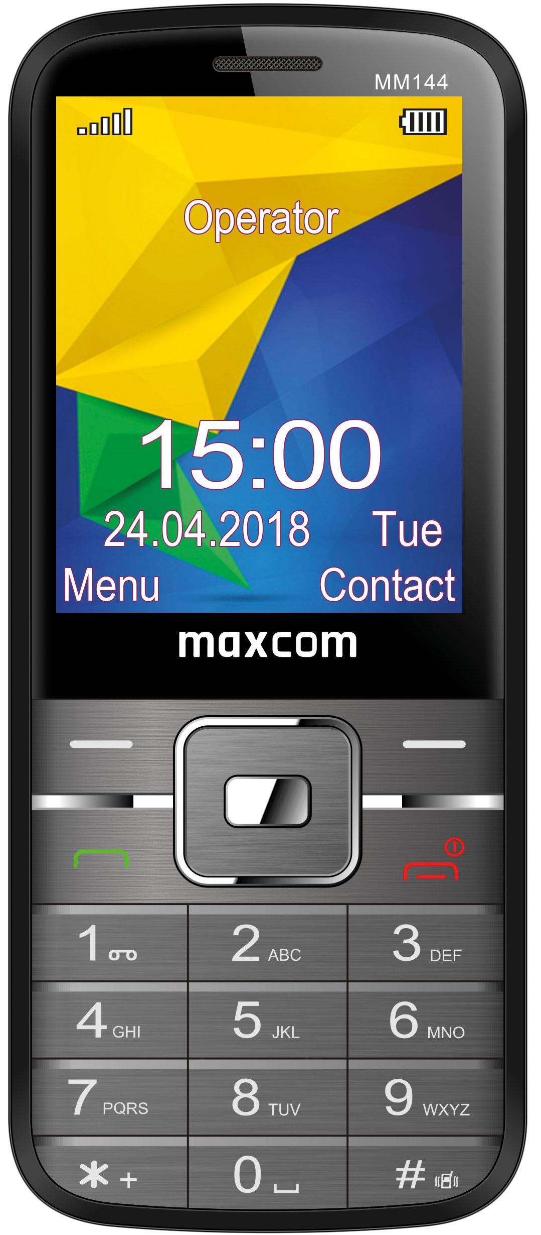 Maxcom TELEFON MAXCOM MM144 Szary