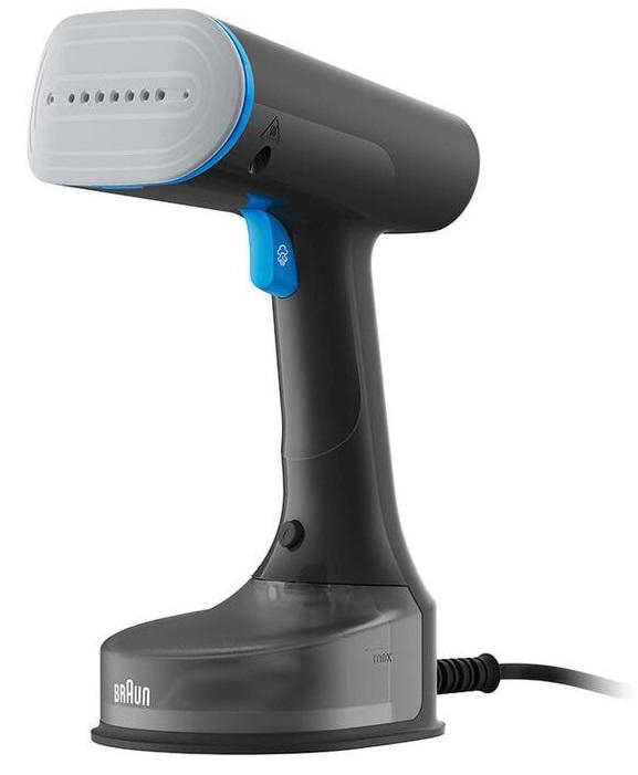 DeLonghi RĘCZNY STEAMER BRAUN GS5031 Black/Blue QuickStyle 5