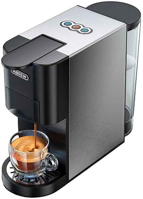 HiBrew Kapsułkowy ekspres do kawy 4w1 1450W HiBREW H3A