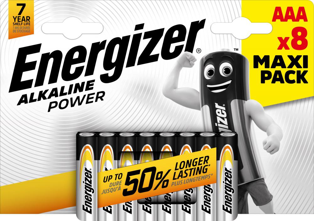 Energizer BATERIA ALKALINE POWER E92/ 8 szt.