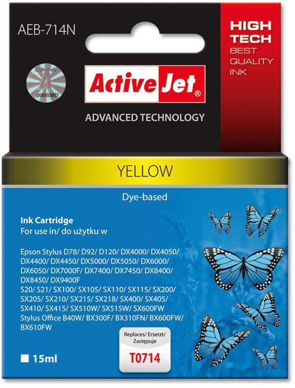 ActiveJet Tusz ACJ AEB-714N do Epson T0714