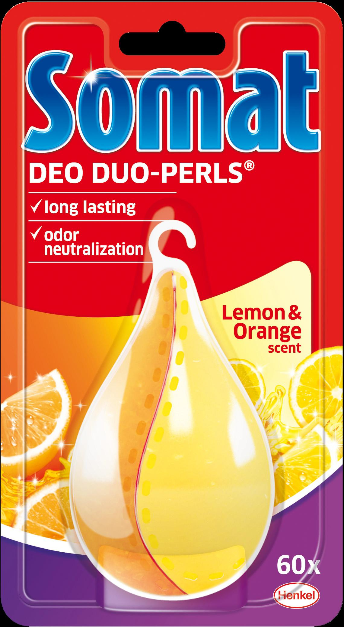 SOMAT Odswiezacz do zmywarki Deo Perls Lemon 17g