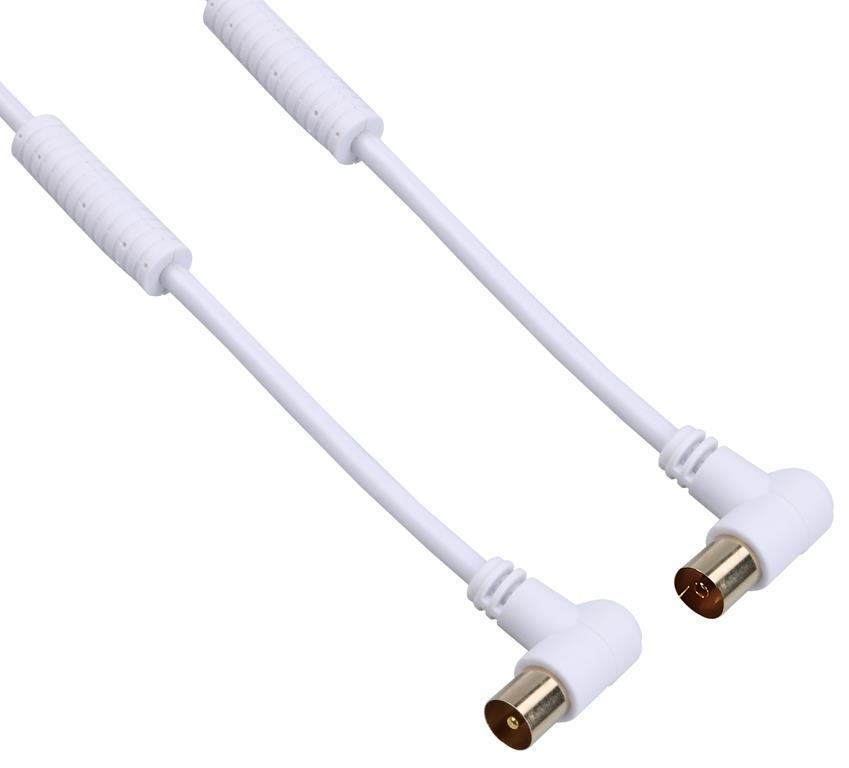 TechniSat katowy IEC bialy 1,5m