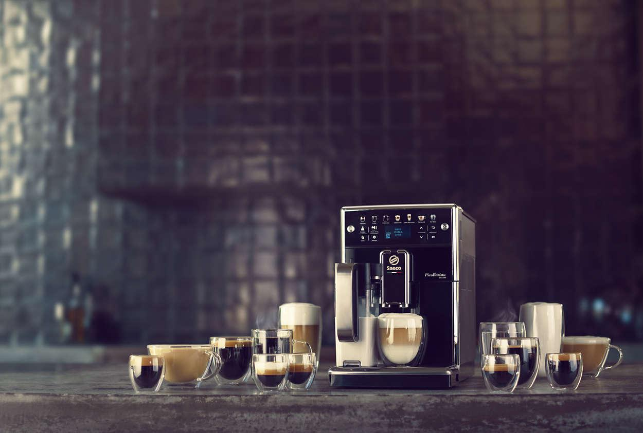 Saeco PicoBaristo Deluxe SM5570/10 Piano Black