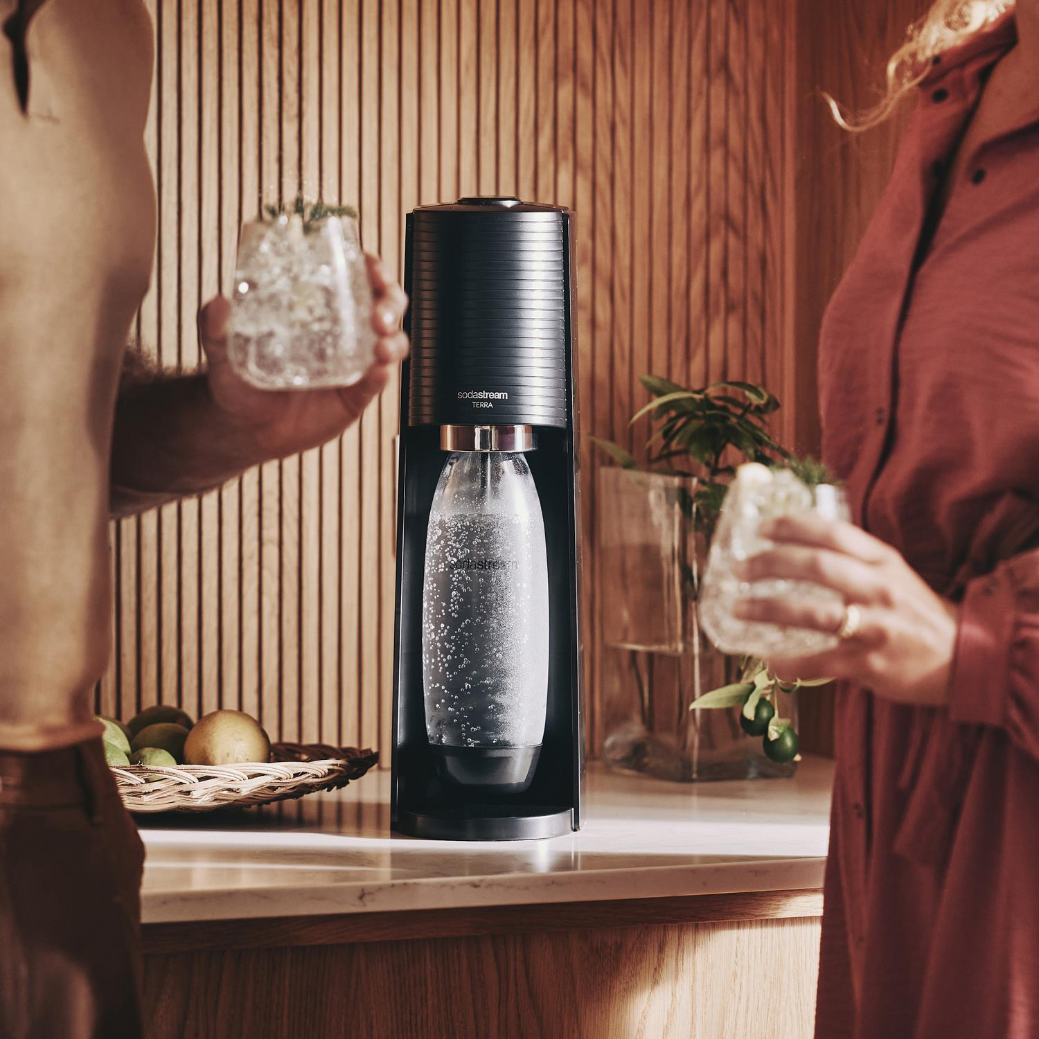 SodaStream SATURATOR TERRA BLACK - Łatwość użycia
