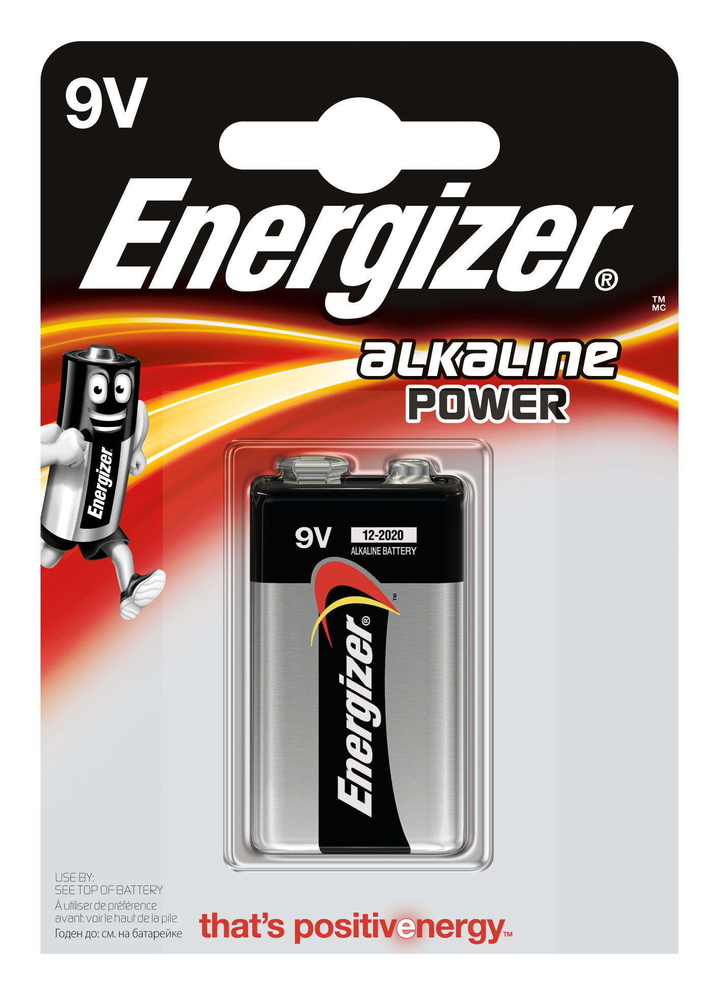 Energizer BATERIA Alkaline Power 9V