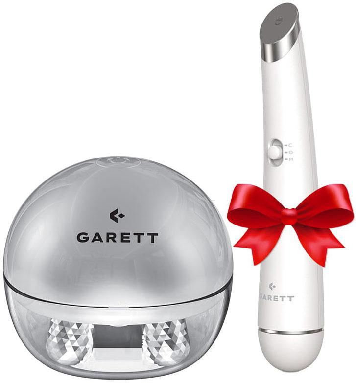 Garett Zestaw Pretty Face srebrny + Glow Eye biały