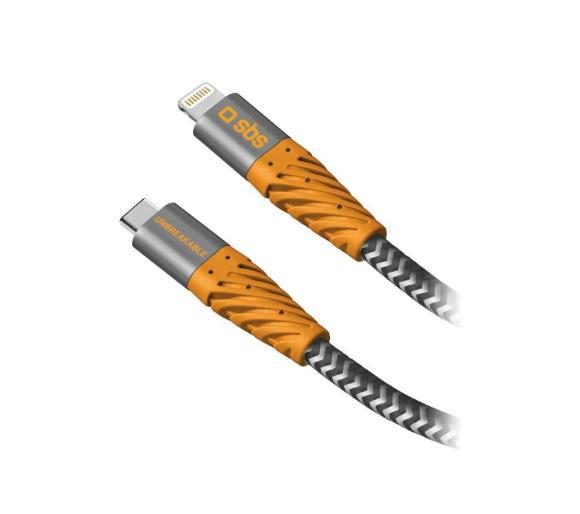 SBS USB-C - Lightning 2m Aramid Fibre Reflective