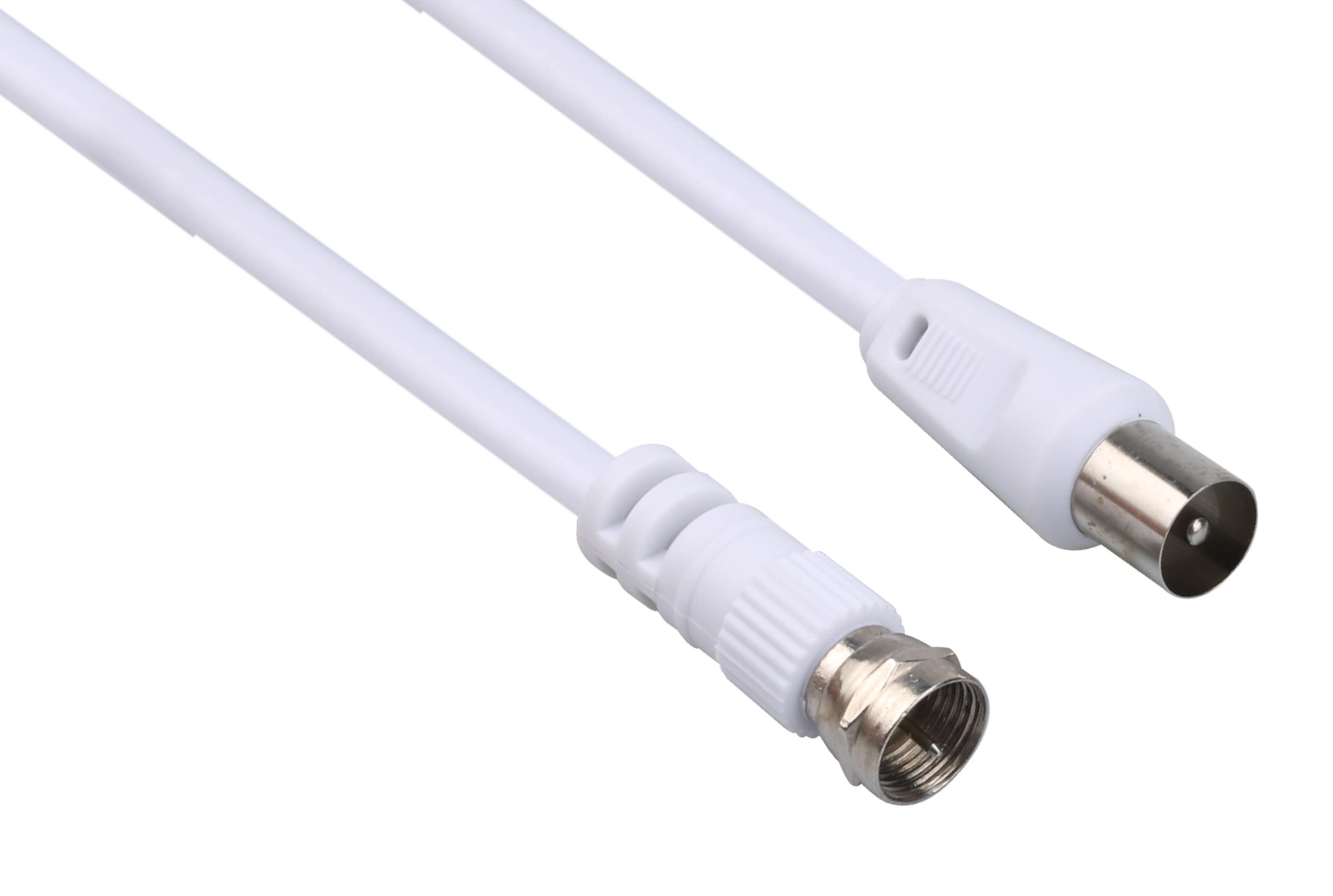 TechniSat IEC-F bialy 1,5m