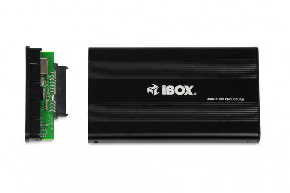 iBOX Obudowa do dysków SSD/HDD USB SATA III Aluminiowa IEU2F01