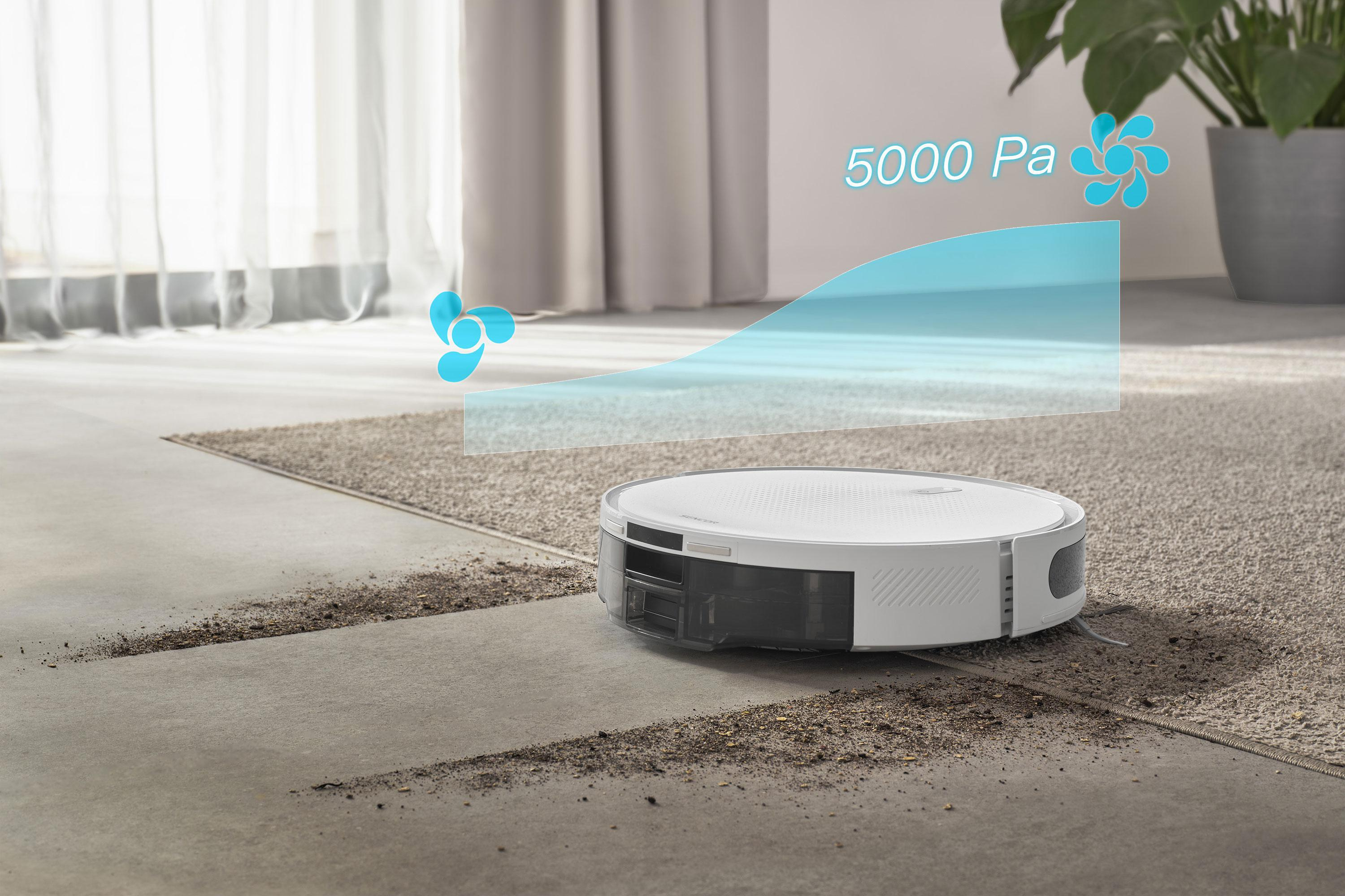 Sencor Robot sprzątający Sencor SRV 7450WH - efektywność