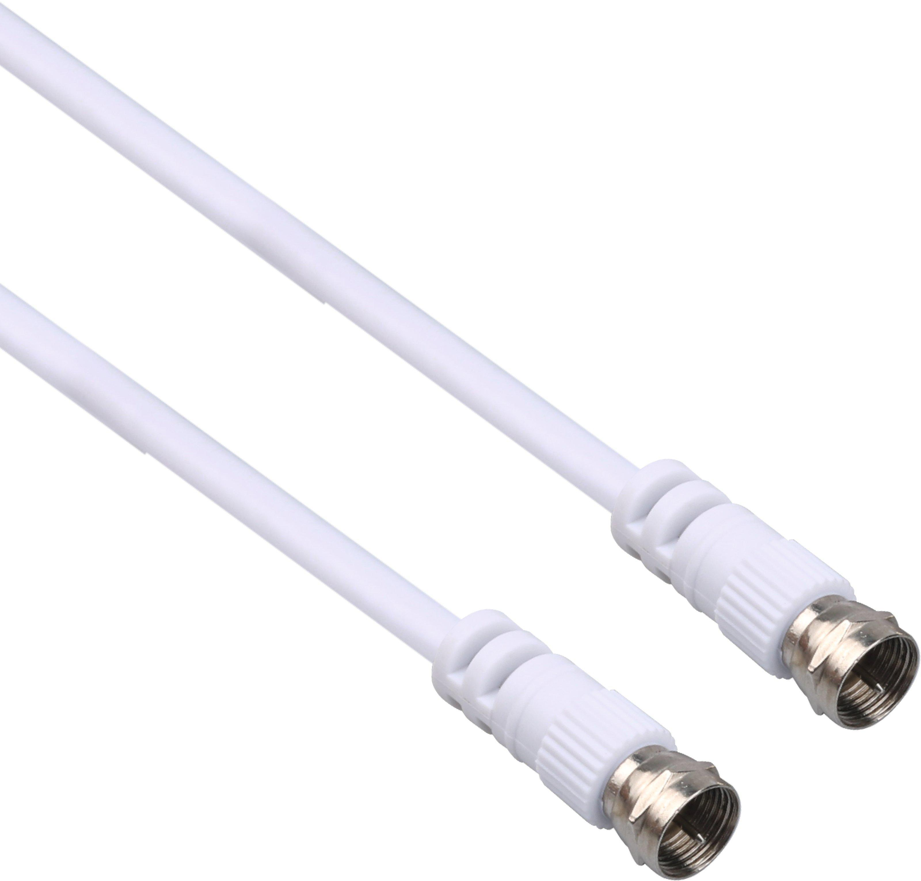 TechniSat Kabel antenowy F-F 3m biały